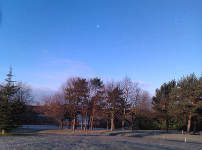 First tee at Davenport Golf Club